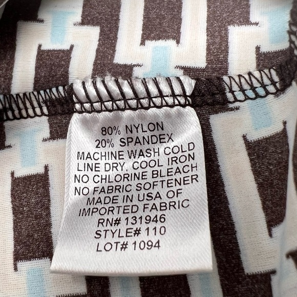 Jude Connally Beth Linked Chain Sleeveless Sheath Dress L Multicolor Flattering - Picture 12 of 13